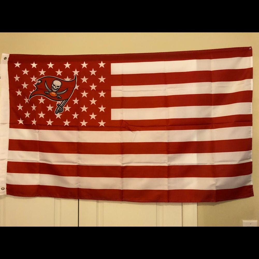 Tampa Bay Buccaneers Stars Flag
